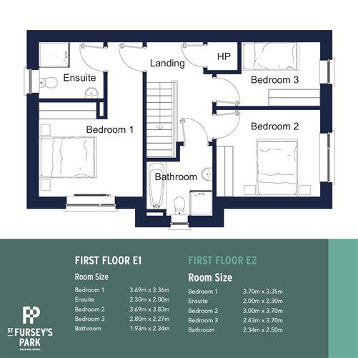 House Type E - 3 Bed Semi-Detached, St Furseys Park, Dublin Road, Dundalk, Co.Louth, historical listing image 3