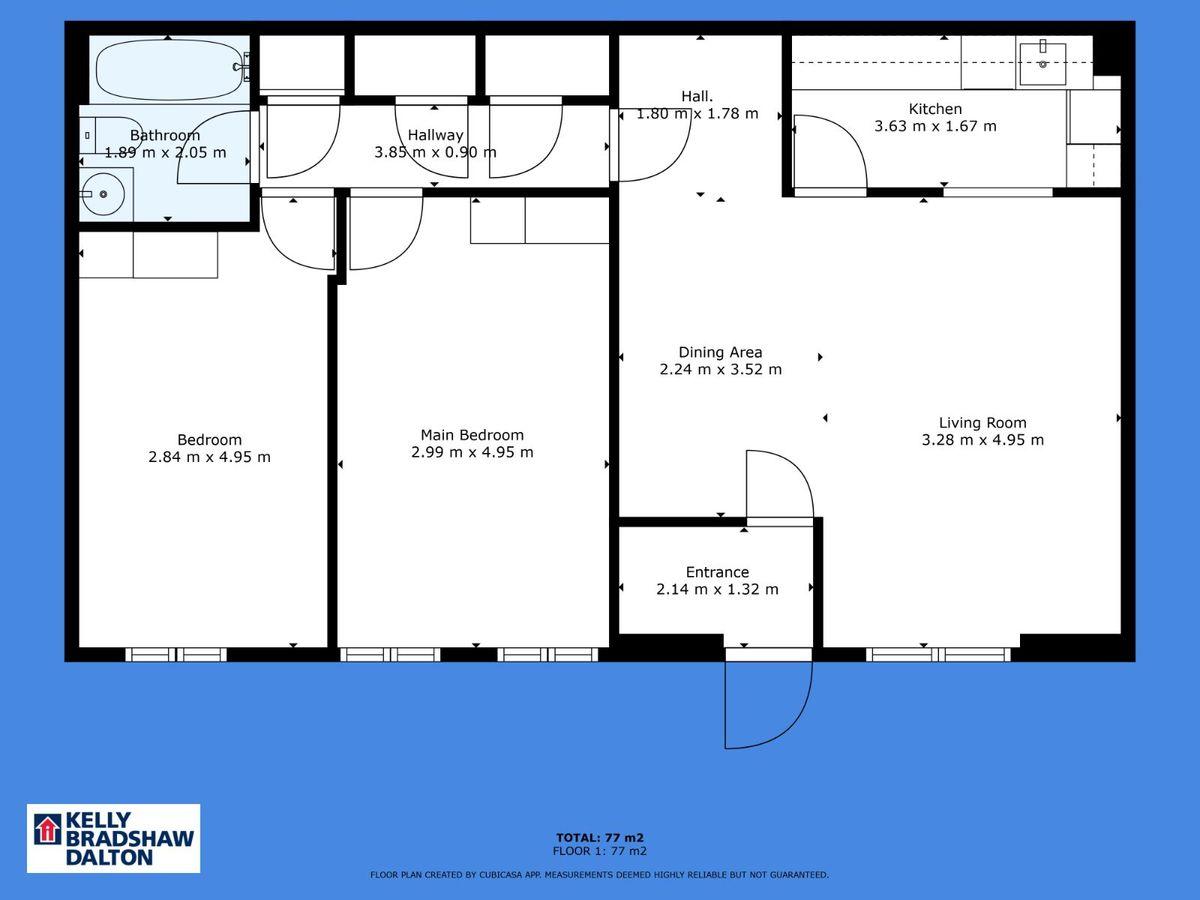 Apartment 42 , Blackhall Square, Brunswick Street North, Smithfield, Dublin 7, D07WK68, historical listing image 3