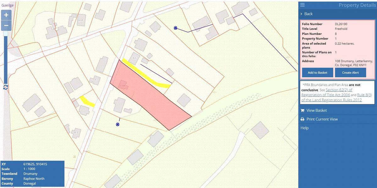 108 Drumany, Letterkenny, Co. Donegal, historical listing image 4