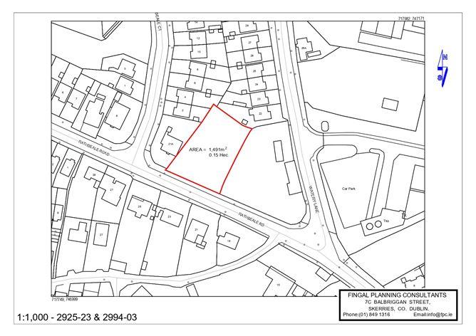 Site c. 0.15 Hectare (c. 0.37 Acre) at Rathbeale Road, Swords, County Dublin, historical listing image 1
